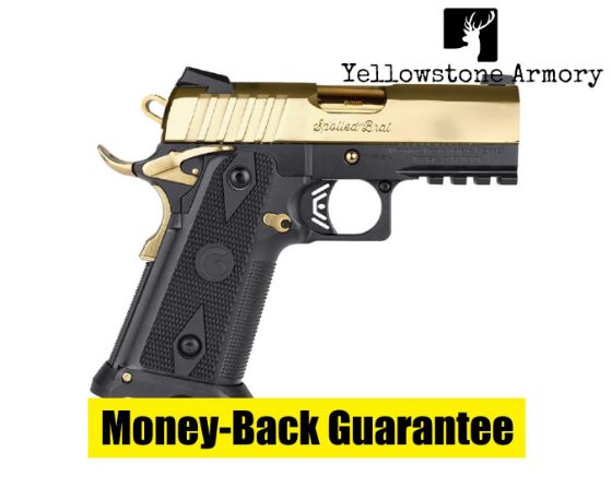 Picture of EAA Girsan Witness 2311 Spoiled Brat Pistol 9mm 3.4 in Gold/Black 17 395088